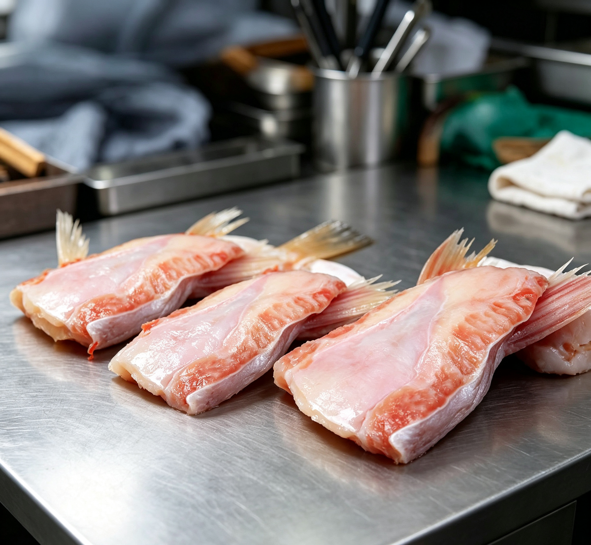 Fresh Sushi-Grade Fish Fillets