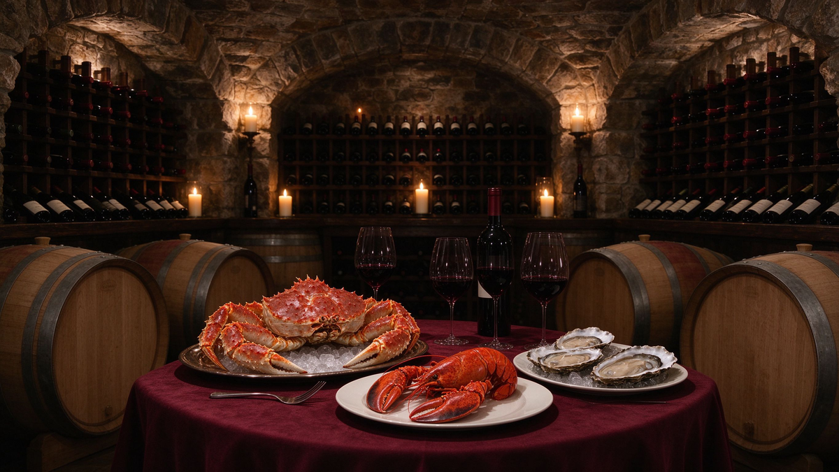 CALEB HOWARD premium seafood cover